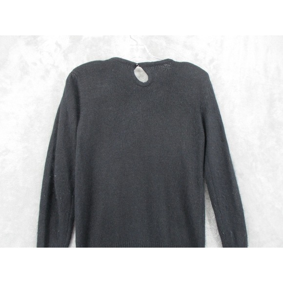 Vintage IB Diffusion Sweater Small Beaded Angora Wool Blend statement Retro Knit - Picture 8 of 13